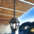 Fumagalli Sichem Mary Κρεμαστό Φωτιστικό 1xE27 180x780mm Μαύρο