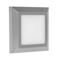 Φωτιστικό Τοίχου Slim LED 3W IP65 230V 3CCT 125x125mm Pro Γκρι ARTE ILLUMINA