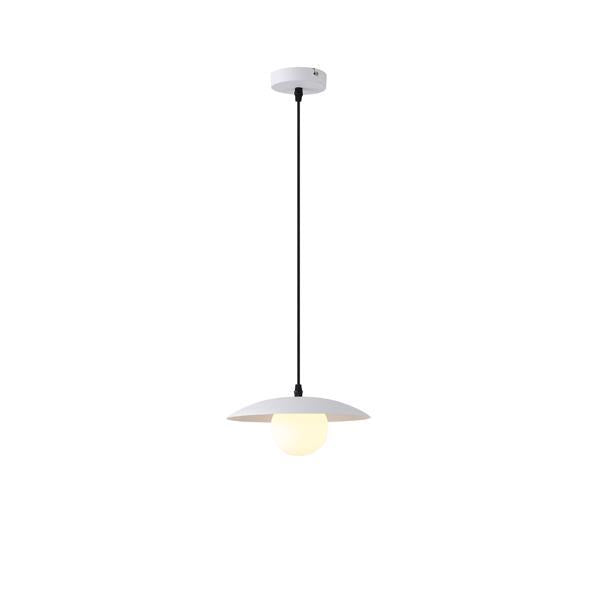 Φωτιστικό Κρεμαστό Μέταλλο G9 Max 7W 250x250x125mm Λευκό ARTE ILLUMINA Coba Cabana