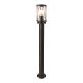 Κολωνάκι Δαπέδου Πλέγμα Μεταλλικό E27 95x95x800 IP44 Μαύρο ARTE ILLUMINA